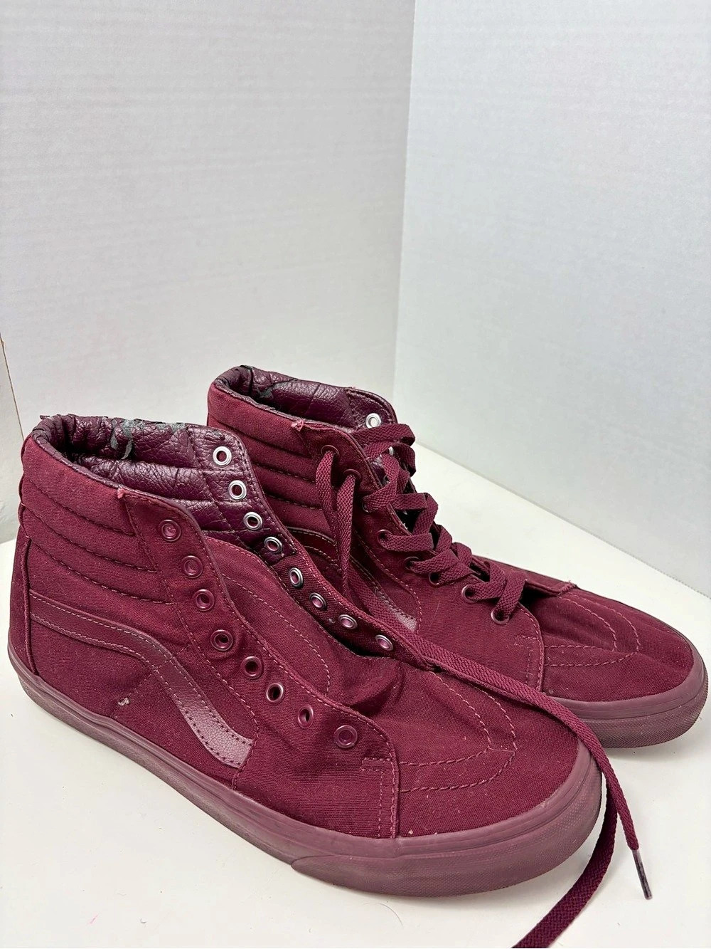 Vans Sk8-Hi High-Top Sneakers Red US 11 D